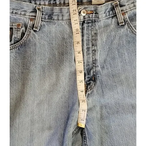 Cinch Black Label Men's Denim Jeans Size 38Wx32L Relaxed Fit slightly Distressed - Picture 4 of 9